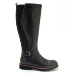 Bottes cuir zippe femme pdiconfort