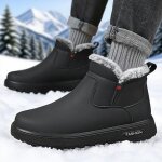 Bottes dhiver pour homme?chaussures avec doublure en fourrure?semelle antidérapante?idéales pour le hiver ... Bottes dhiver pour homme?chaussures avec doublure en fourrure?semelle antidérapante?idéales pour le hiver ...