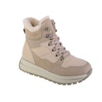 Bottes dhiver - rieker - booties - cuir synthtique - beige - femme