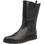 Botte - ecco - 282373 - cuir - talon plat - femme