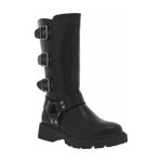 Bottes femme dockers noires et  zip