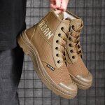 Bottes martin homme?chaussures montantes avec langue intégrée et semelle antidérapanteidéales pour le ... Bottes martin homme?chaussures montantes avec langue intégrée et semelle antidérapanteidéales pour le ...