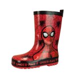 Bottes en caoutchouc - marvel - spiderman - rouge - enfant - mi - mollet