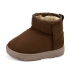Bottes - matt keely - mk bebe - coton - doublure en peluche - semelle en caoutchouc