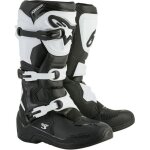 Bottes moto cross alpinestars tech 3 offroad black and white