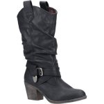 Bottes - rocket dog - sidestep - noires - femme - talon carr� 3 cm