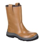 Bottes de scurit portwest rigger s1p hro non fourre - bronze