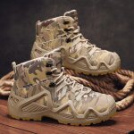 Bottes de travail homme?chaussures montantes camouflage avec semelle antidérapanteidéales pour le travail ... Bottes de travail homme?chaussures montantes camouflage avec semelle antidérapanteidéales pour le travail ...