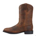 Bottes western en cuir femme ariat heritage roper