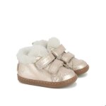 Bottines b�b� fille shoo pom bouba scratch wool floramet