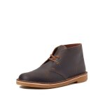 Bottine - clarks - 261535287 - daim - cuir - talon de 3 cm