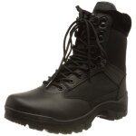 Bottine - mil - tec - 12827000 - cuir - caoutchouc - talon plat