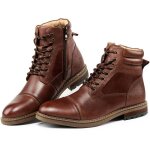 Bottines en cuir pour homme - chaussures dautomne et hiver confortables et résistantesdesign chic et ... Bottines en cuir pour homme - chaussures dautomne et hiver confortables et résistantesdesign chic et ...