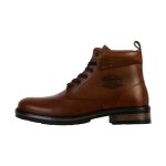 Bottines cuir redskins exist - cognac