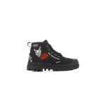 Bottines enfant palladium pampa hellfire