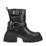 Bottines femme buffalo bravr biker lo