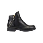 Bottines femme - geox - agata - cuir - noir - talon 5 cm