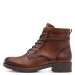 Bottines femme tamaris en cuir marron à lacets Bottines femme tamaris en cuir marron à lacets