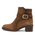 Bottine femme - tamaris - daim - boucle et zip Bottine femme - tamaris - daim - boucle et zip