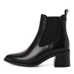 Bottines femme tamaris  talon en cuir
