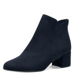 Bottine pour femme - vegan - tamaris - bleu ? zip Bottine pour femme - vegan - tamaris - bleu ? zip