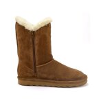 Bottines fourres double zip femme pdiconfort