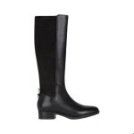 Bottines - geox - felicity - cuir - noir - talon 35 cm