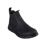 Bottines homme �l�gantes skechers augustino paulo - confort m�moriel - noir automne 415 eu