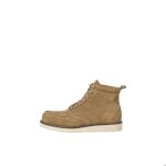 Jack & jones toronto ? bottines montantes en daim marron � lacets