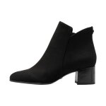 Bottine talons � zip tamaris - noir comb