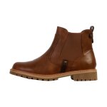 Bottines - the divine factory - camel - zip - plat - femme