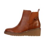 Bottines � zip super mode - camel