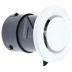 Bouche dextraction atlantic gb 125 r réglable - diamètre 125 Bouche dextraction atlantic gb 125 r réglable - diamètre 125