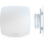 Bouche de ventilation design - atlantic - 125 - universelle - discrte - extra plate