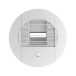 Bouche vmc hygror�glable behs / w dp 15 - 45 / 45 - salle de bains avec wc - � 80mm - 15 � 45 m�