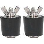 Bouchons en caoutchouc pour piscines 2 pices bouchons en caoutchouc pour piscine hivernage bouchon conique ...