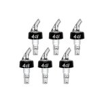 Bouchon doseur alcool 4cl 6pcs bec verseur rglable pour bouteille de whisky ricard & cocktails doseur ...