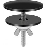 Bouchon evier couvercle robinet noir 5. 08cm acier inoxydable Évier cuisine - cache trou Étanche Bouchon evier couvercle robinet noir 5. 08cm acier inoxydable Évier cuisine - cache trou Étanche