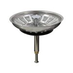 Bouchon evier cuisine inox - filtre evier cuisine universel bonde evier avec grille evier cuisine antiblocage ...