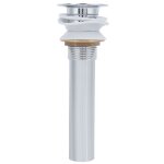 Bouchon de lavabo �lectroplaqu� pop - up kit bonde avec trop - plain pour �vier salle de bain