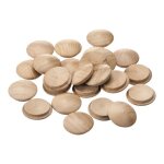 Cache - trou de vis pour meubles sourcing map 30x25mm h�tre avec t�te bouton couvre - trous vis couvercle ...