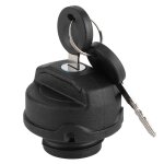 Bouchon de rservoir de carburant couvercle verrouillable abs noir convient pour beetle / polo / caddy ...