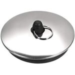 Bouchon de vidange en caoutchouc pour évier de salle de bain avec anneau convient pour baignoire cuisine ... Bouchon de vidange en caoutchouc pour évier de salle de bain avec anneau convient pour baignoire cuisine ...