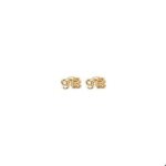 Boucles doreilles - guyane 973 - plaqu� or - taille petit model� 5x7mm - tiges poussettes