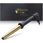 Boucleur � cheveux golden curl professionnel - fer � boucler 18 - 25 mm or