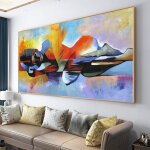 Bouddha peinture À lhuile abstraite toile affiche religieuse imprimer mur art photos pour salon décor ... Bouddha peinture À lhuile abstraite toile affiche religieuse imprimer mur art photos pour salon décor ...