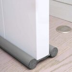 Boudin de porte double isolant ? anti - froid anti - bruit joint étanche universel intérieur (gris) Boudin de porte double isolant ? anti - froid anti - bruit joint étanche universel intérieur (gris)
