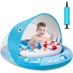 Bouée bébé upf50 + protection solaire acelife - pvc - bleu - siège de piscine - 6 - 36 mois Bouée bébé upf50 + protection solaire acelife - pvc - bleu - siège de piscine - 6 - 36 mois