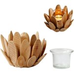 Bougeoir en bois pour pilier centre de table bougies décoratives avec supports pour poignées de tasse ... Bougeoir en bois pour pilier centre de table bougies décoratives avec supports pour poignées de tasse ...