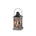 Bougeoir lanterne bougeoir lanterne vintage lanterne d�corative en bois m�tal support de lanterne pour ...